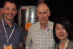 EXHIBITOR: Costante Imports - John Mitris with Bruce Spinks & Joo-Yee Lieu